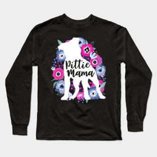 Pittie Mama Long Sleeve T-Shirt